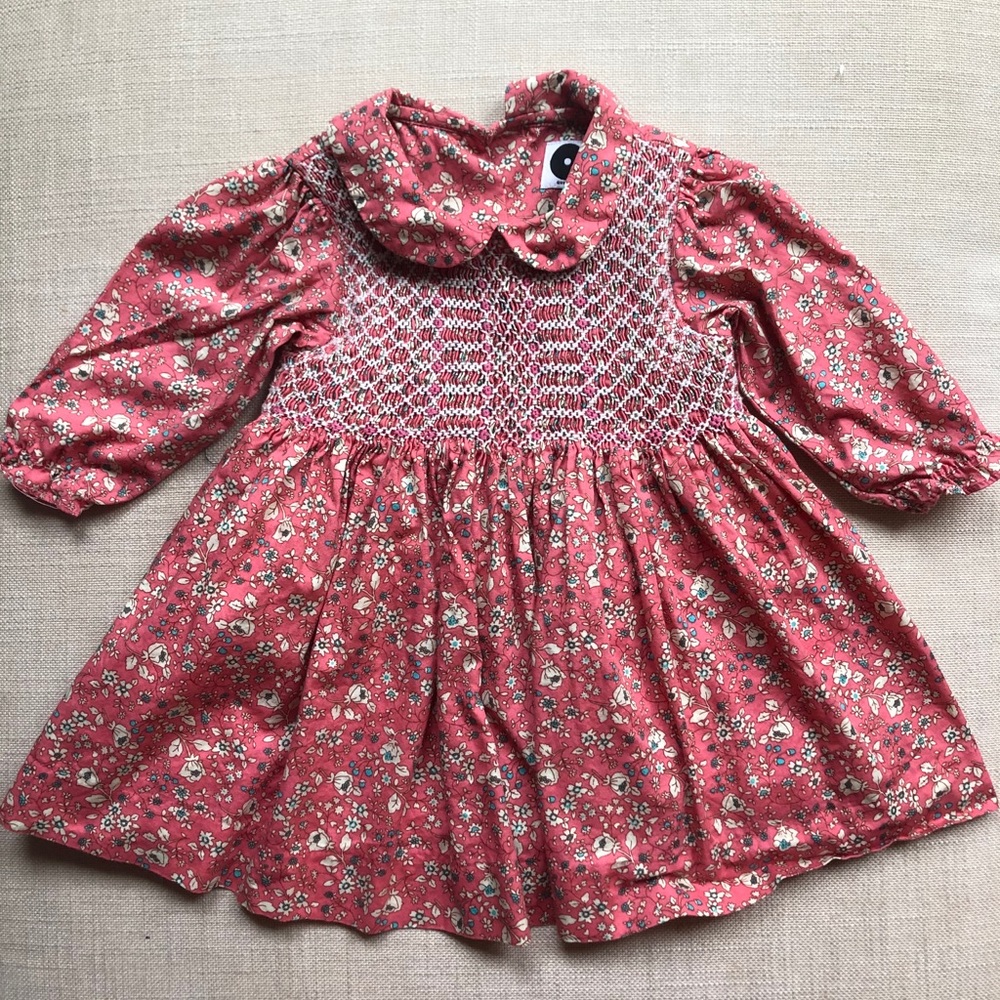 Question Everything Smocked Dress